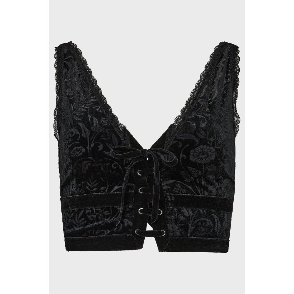 Killstar - Vipers Nest Bralet - Noir